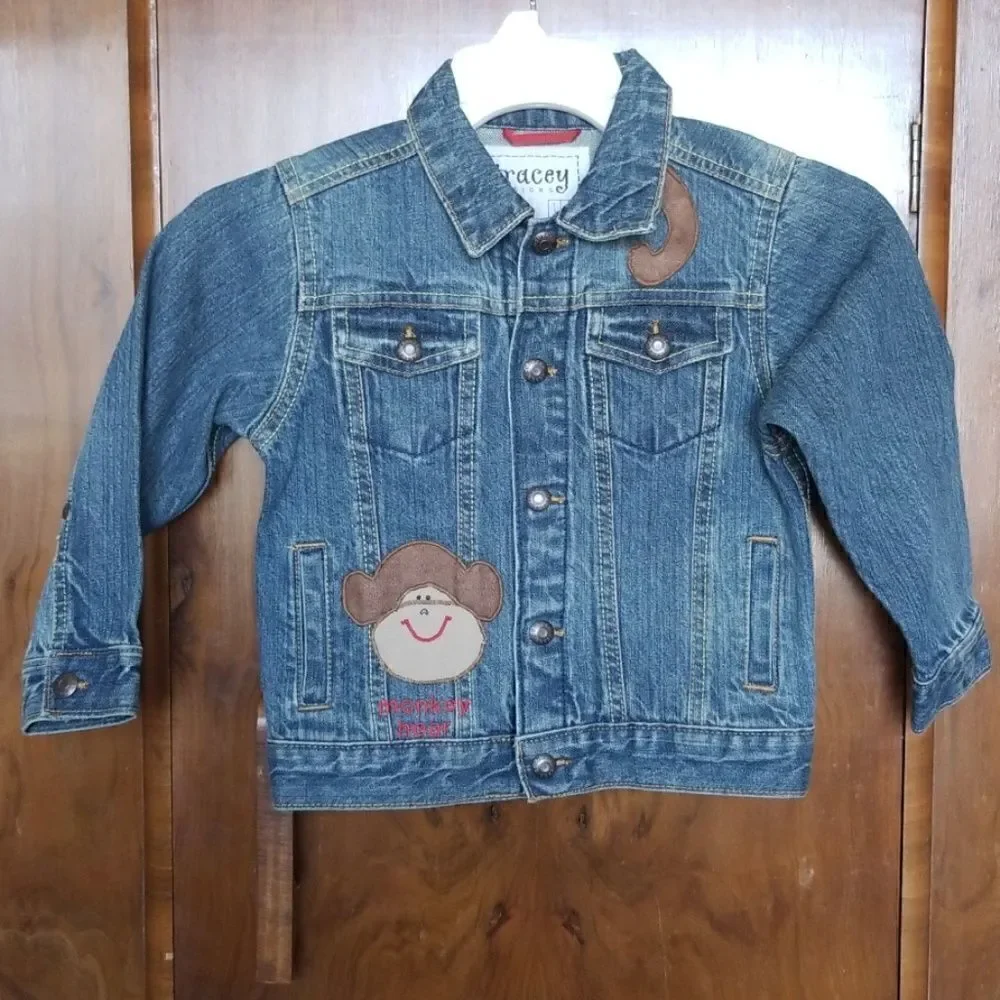 Children's Denim Jacket,sz 4